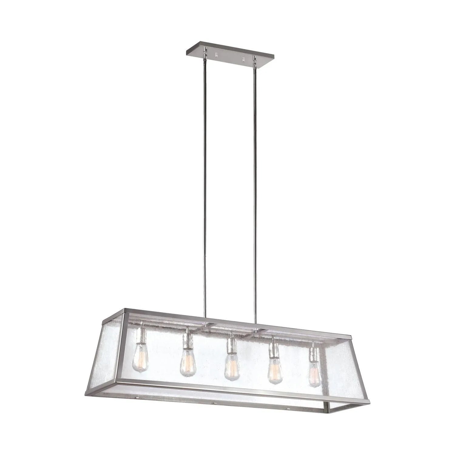 Visual Comfort Studio Collection - Harrow Island Chandelier - F3073/5PN | Montreal Lighting & Hardware