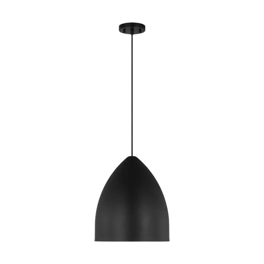 Visual Comfort Studio Collection - Huron Pendant - DJP1151MBK | Montreal Lighting & Hardware