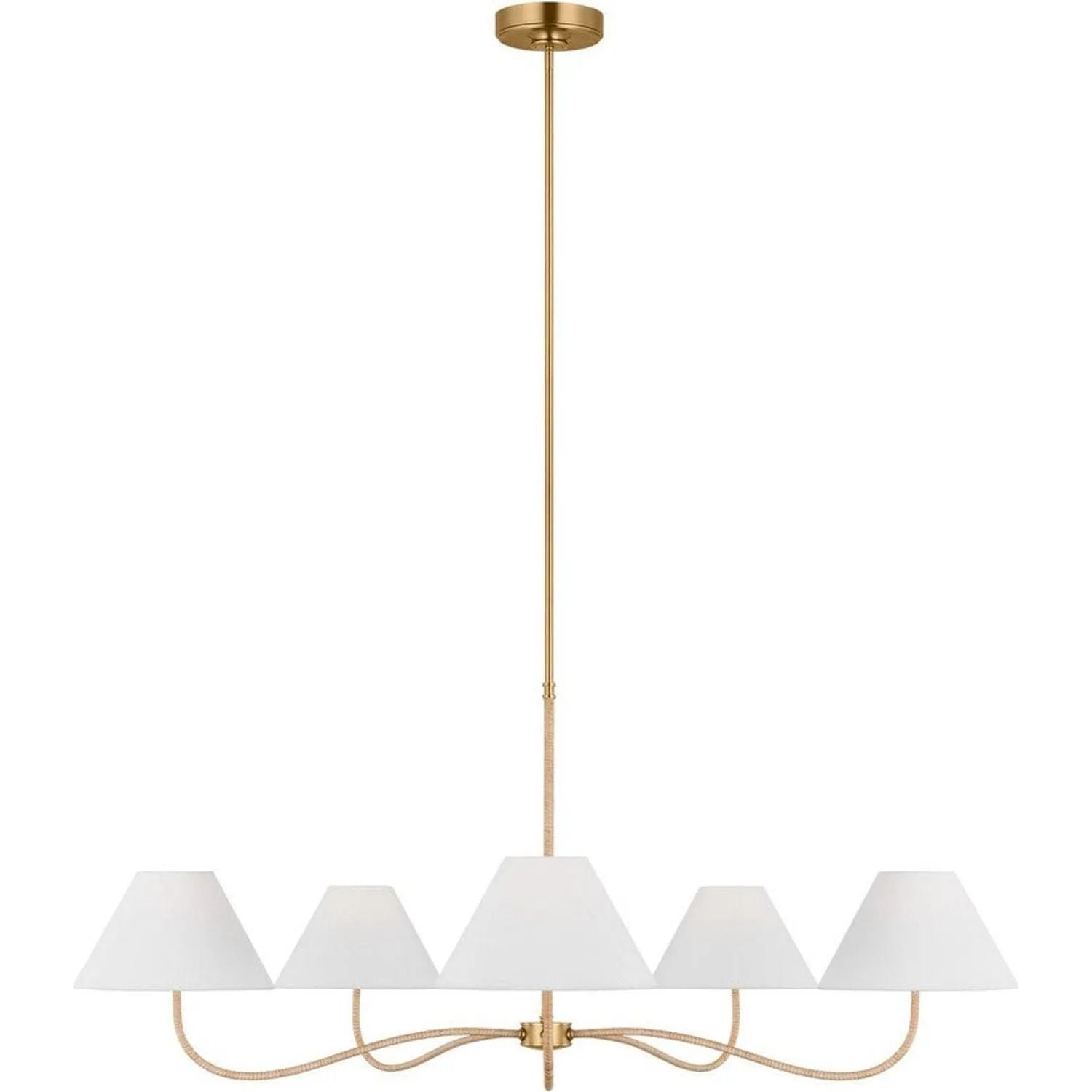 Visual Comfort Studio Collection - Laguna Chandelier - CC1695BBS | Montreal Lighting & Hardware