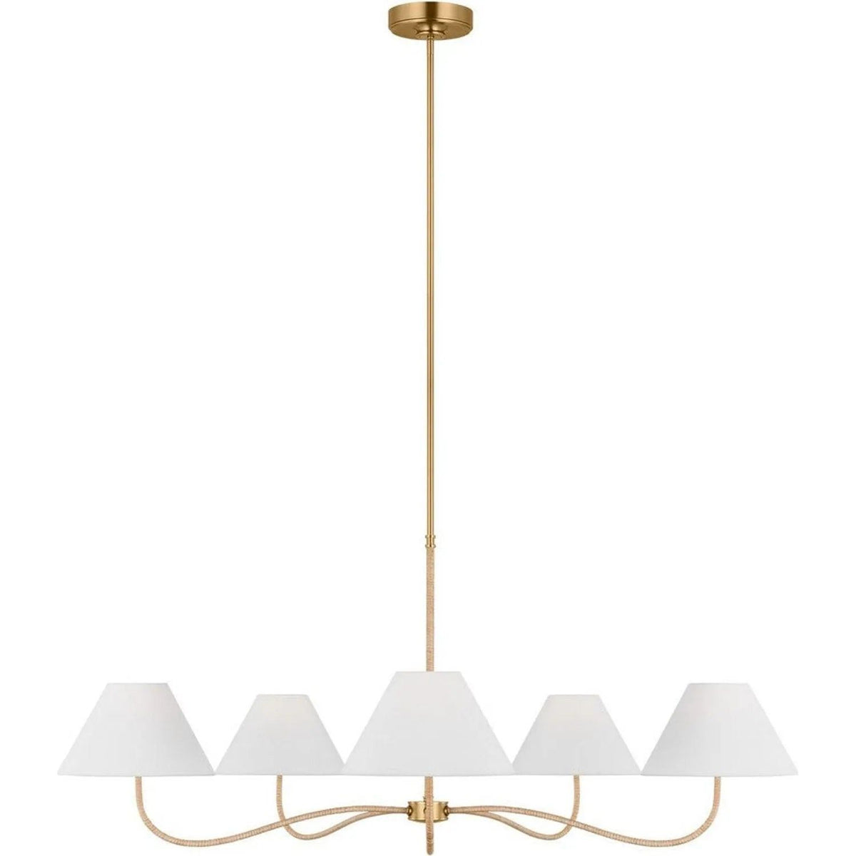 Visual Comfort Studio Collection - Laguna Chandelier - CC1695BBS | Montreal Lighting & Hardware