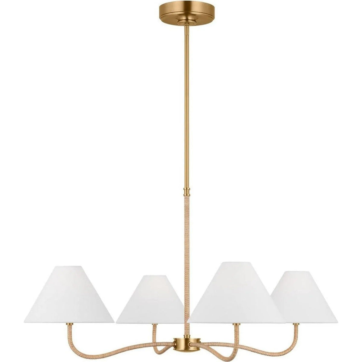 Visual Comfort Studio Collection - Laguna Chandelier - CC1704BBS | Montreal Lighting & Hardware