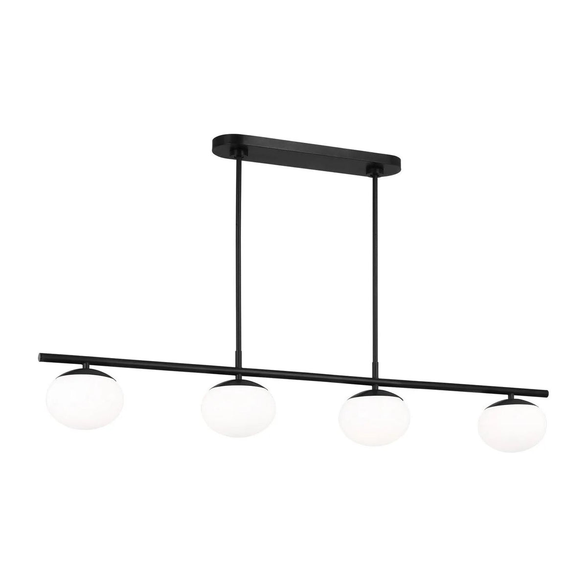 Visual Comfort Studio Collection - Lune Linear Chandelier - EC1264AI | Montreal Lighting & Hardware