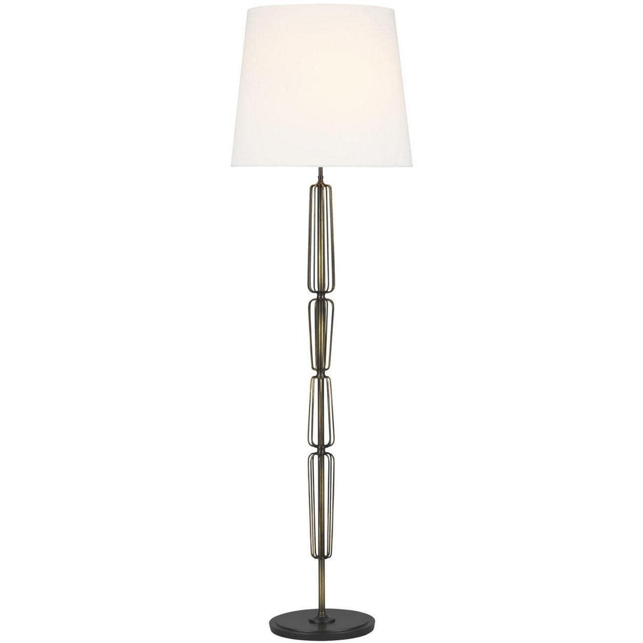 Ultra Light Floor Lamp - Burnished Brass – Lane & Co.
