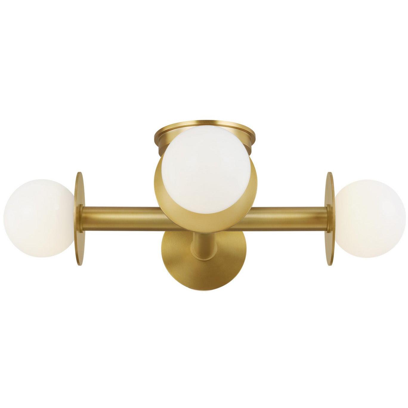 Visual Comfort Studio Londyn Four Light Wall Sconce in Burnished Brass  finish ( SKU# KSW1034BBSMG ) for Sale – Black Whale Home