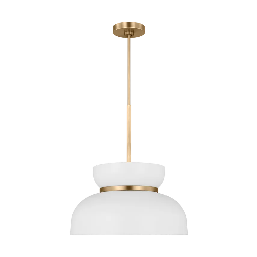 Visual Comfort Studio Collection - Pemberton Pendant - DJP1111SBMWT | Montreal Lighting & Hardware