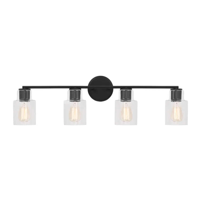 Visual Comfort Studio Collection - Sayward Bath Vanity - DJV1004MBK | Montreal Lighting & Hardware