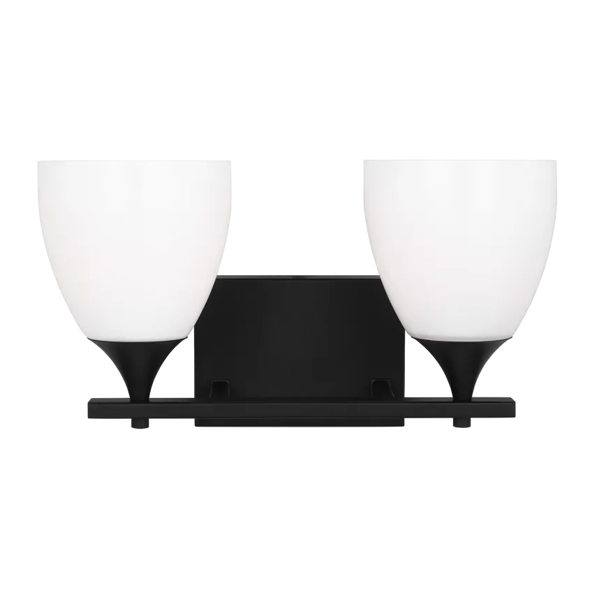 Visual Comfort Studio Collection - Toffino Bath Vanity - DJV1022MBK | Montreal Lighting & Hardware