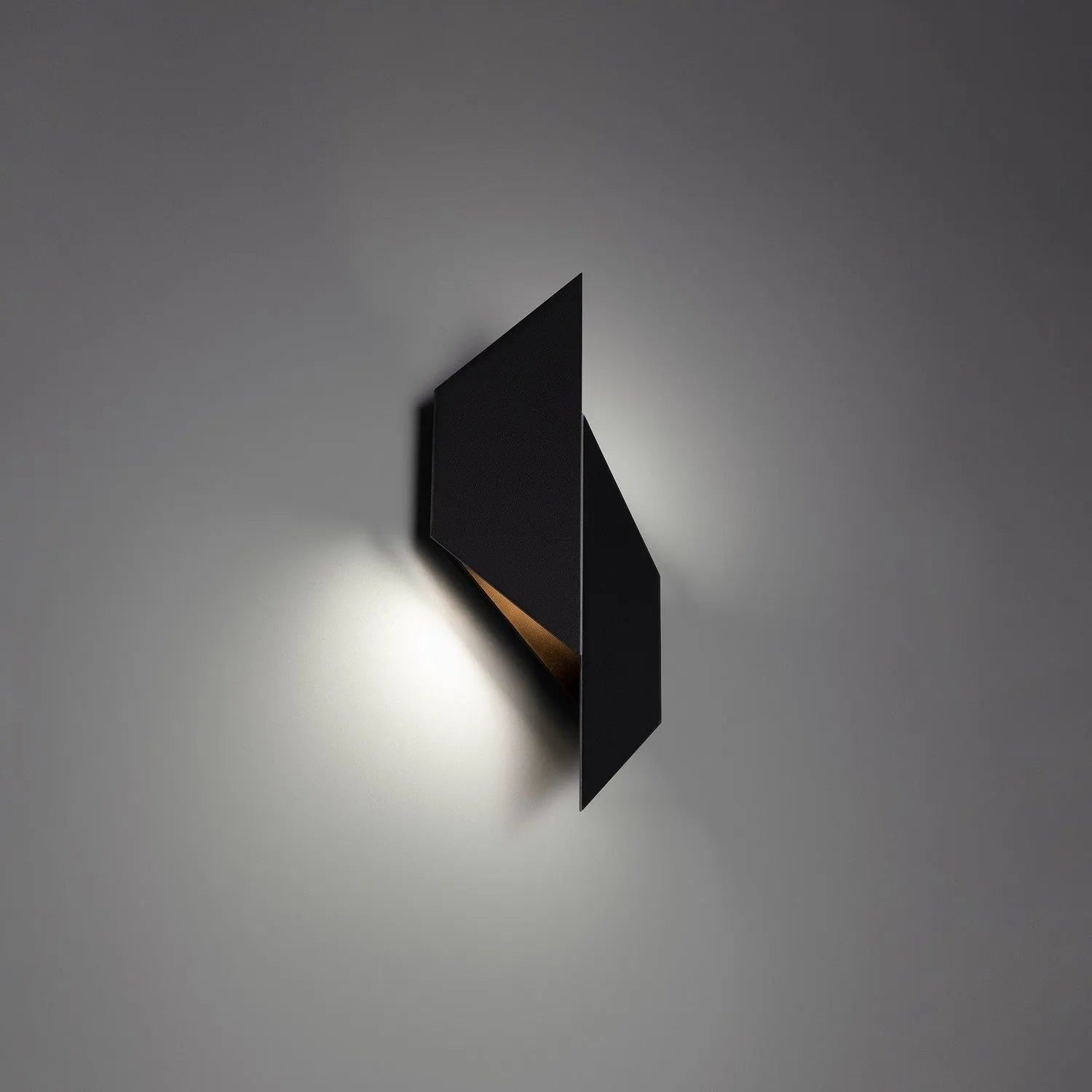 WAC Lighting - Alternate LED Outdoor Wall Sconce - WS-W47318-30-BK | Montreal Lighting & Hardware