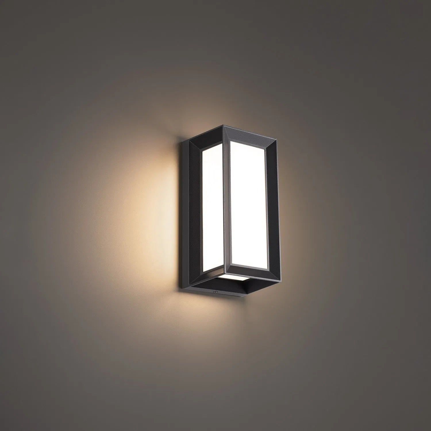 WAC Lighting - Argo LED Outdoor Wall Sconce - WS-W39310-BK | Montreal Lighting & Hardware