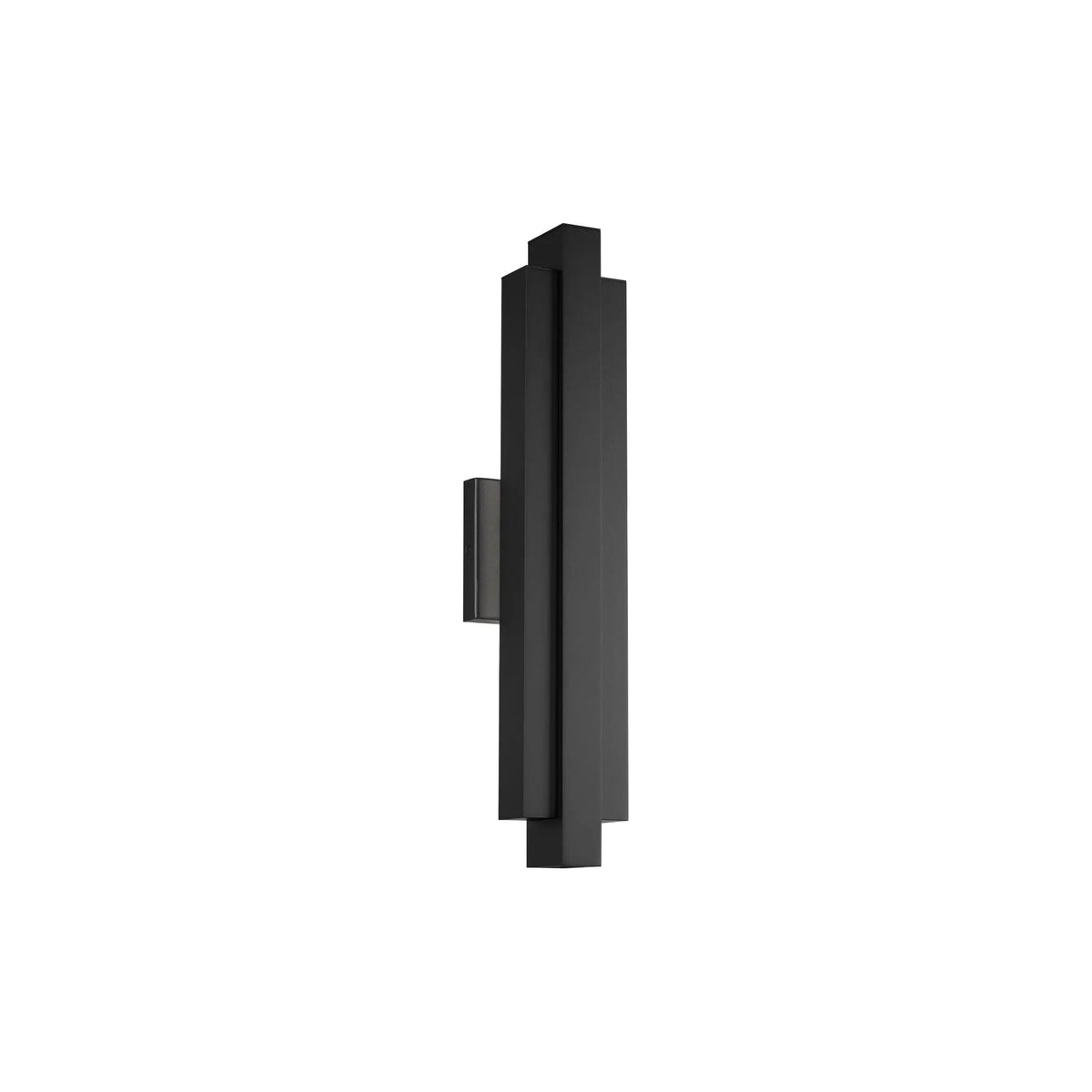 WAC Lighting - Arrow LED Outdoor Wall Sconce - WS-W57422-27-BK | Montreal Lighting & Hardware