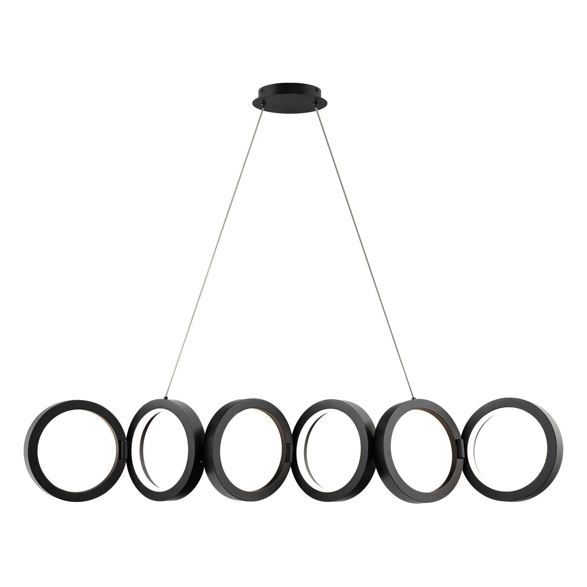 WAC Lighting - Cabot LED Linear Pendant - PD-53448-27-BK | Montreal Lighting & Hardware