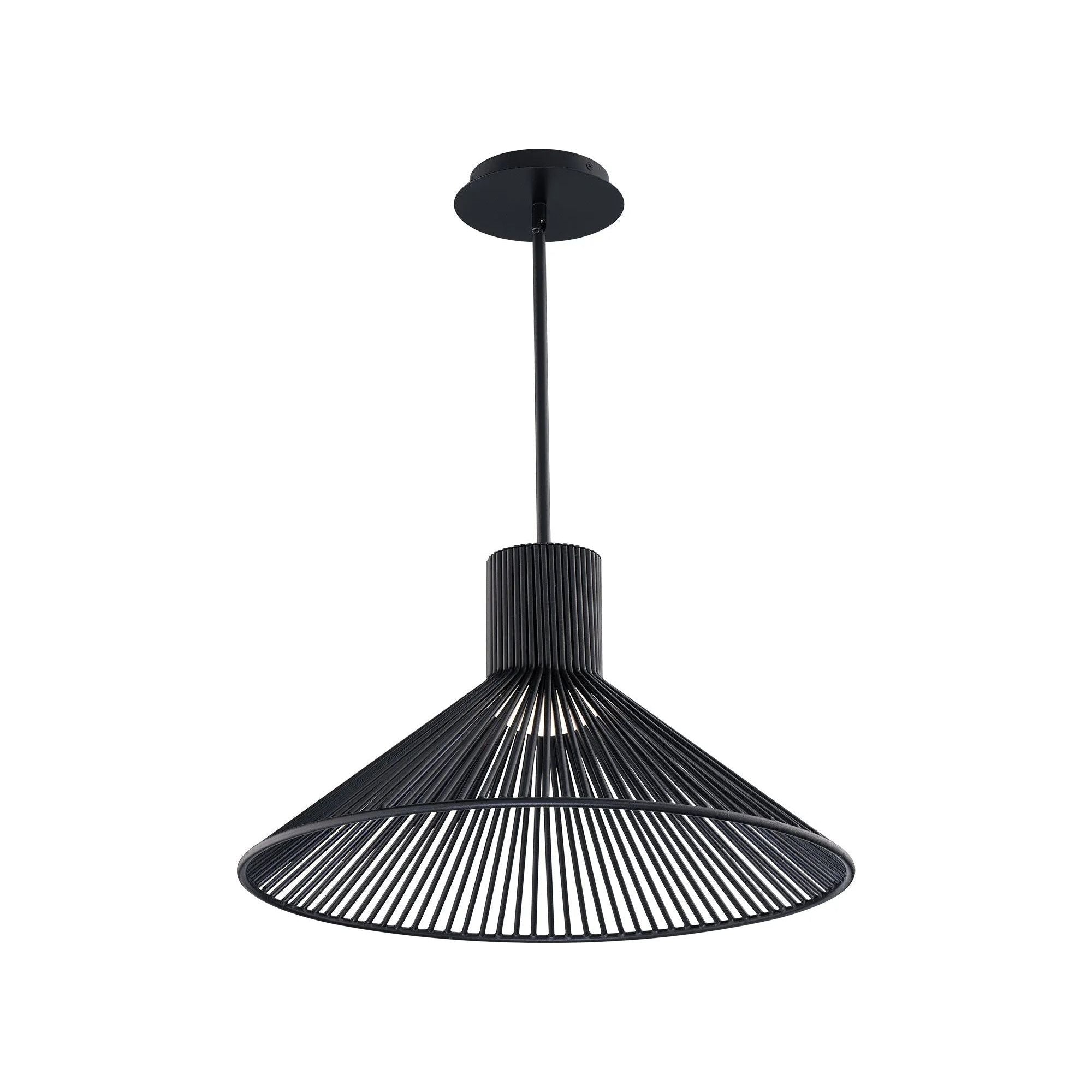 WAC Lighting - Cappe LED Pendant - PD-17421-27-BK | Montreal Lighting & Hardware