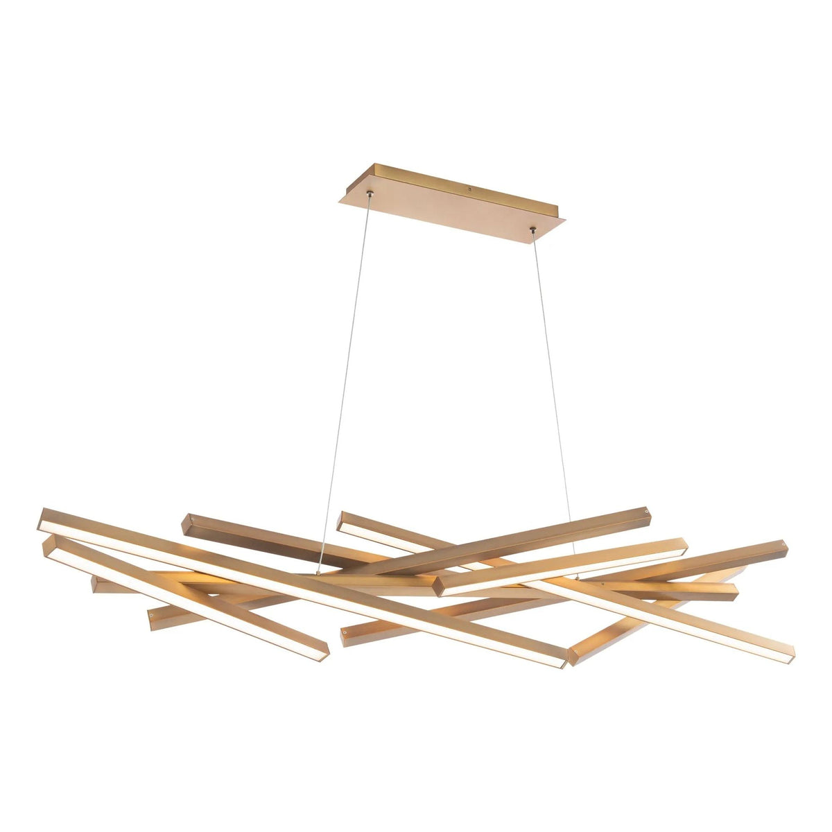 WAC Lighting - Parallax LED Linear Pendant - PD-73142-AB | Montreal Lighting & Hardware