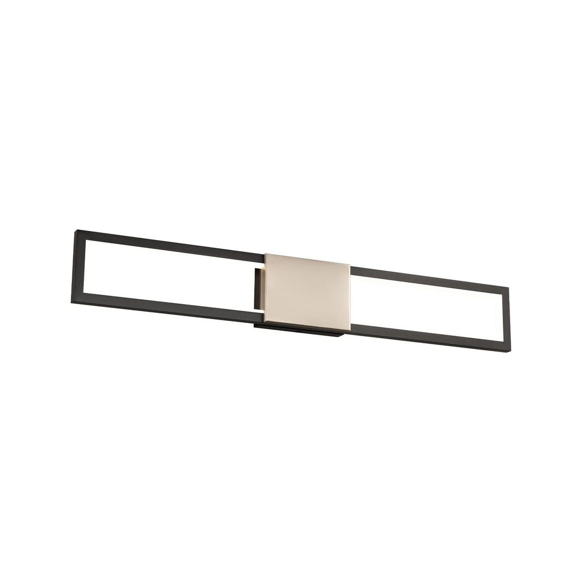 WAC Lighting - Peekaboo LED Bath Vanity - WS-83422-BK/AB | Montreal Lighting & Hardware