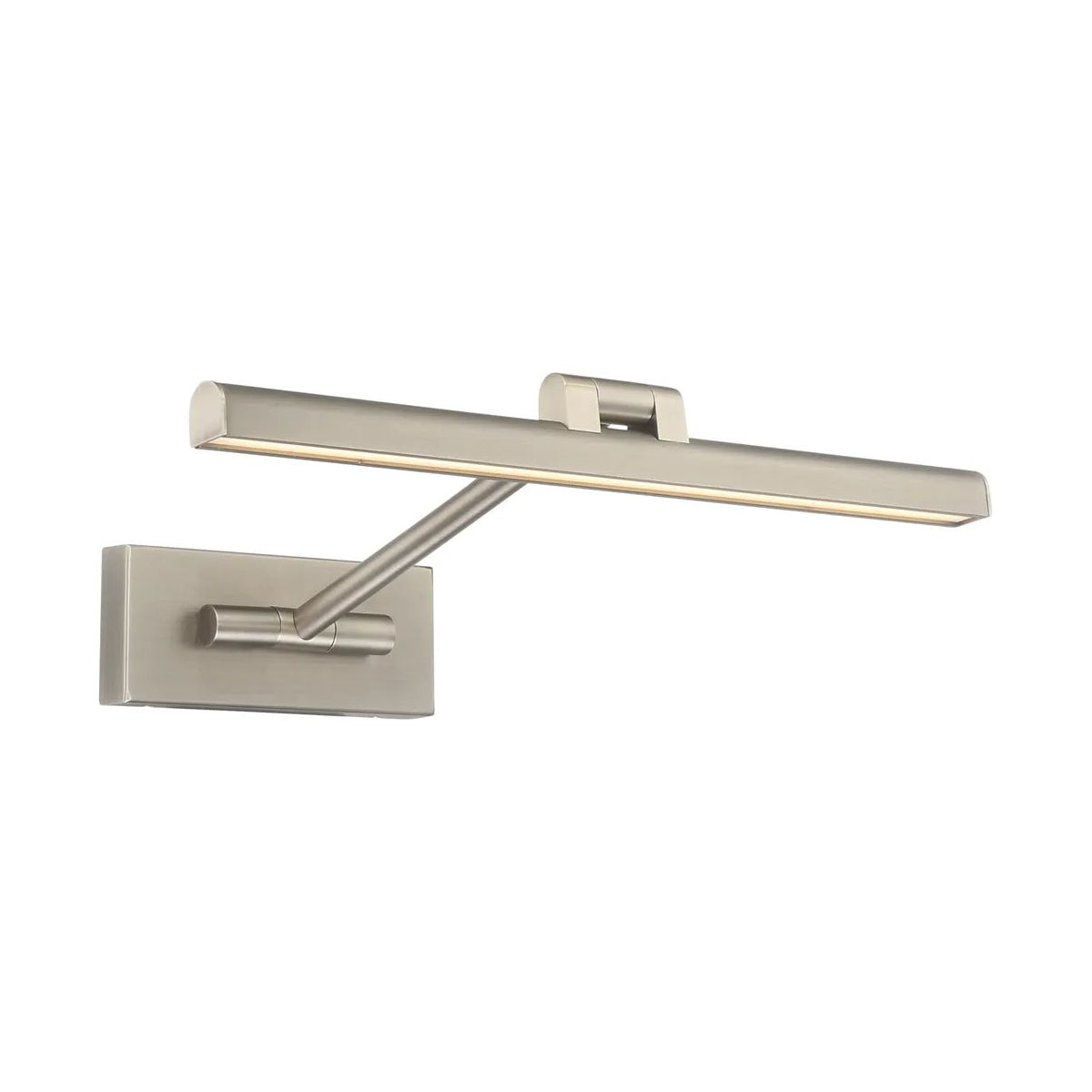 WAC Lighting - Reed LED Swing Arm Wall Lamp - PL-11017-BN | Montreal Lighting & Hardware