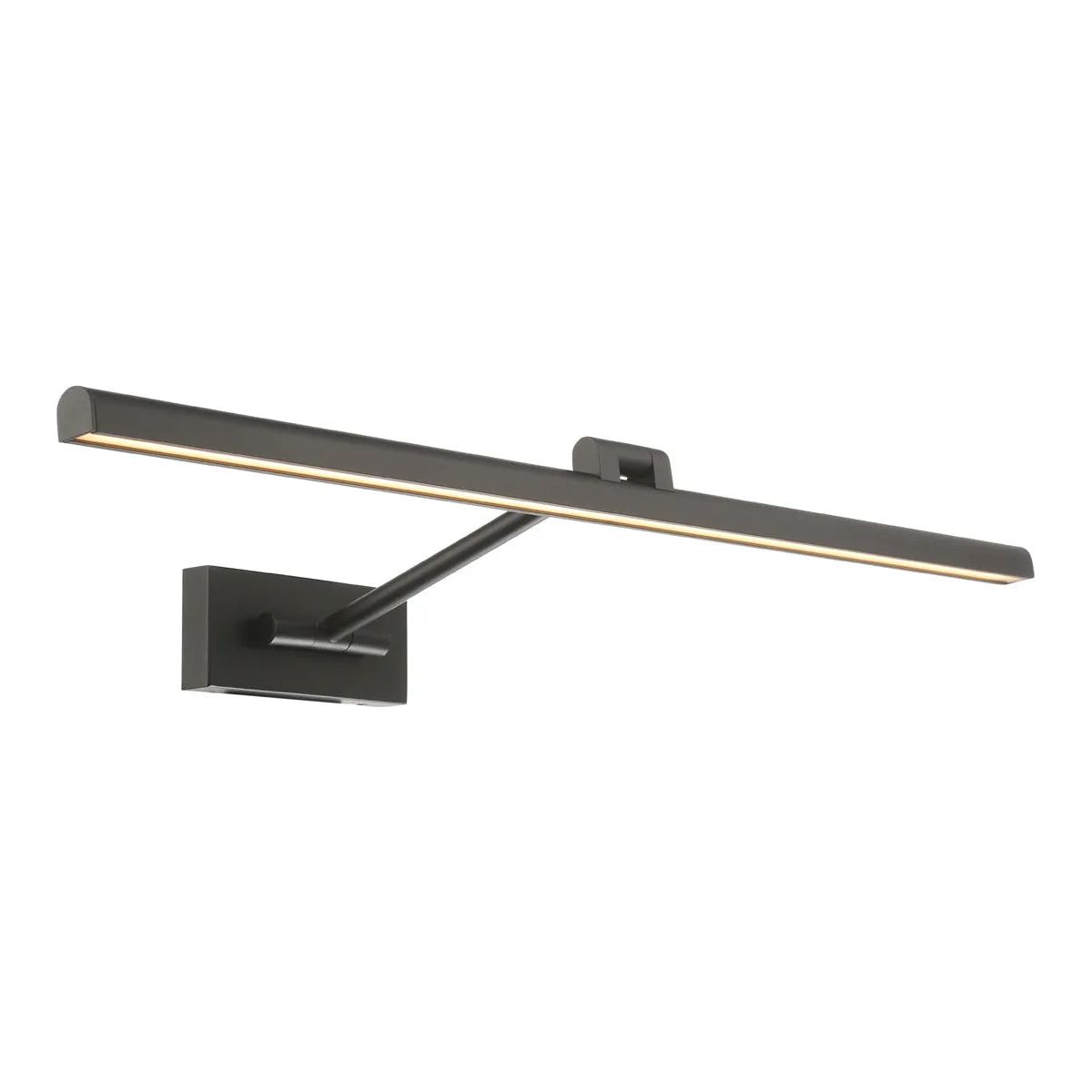 WAC Lighting - Reed LED Swing Arm Wall Lamp - PL-11025-BK | Montreal Lighting & Hardware