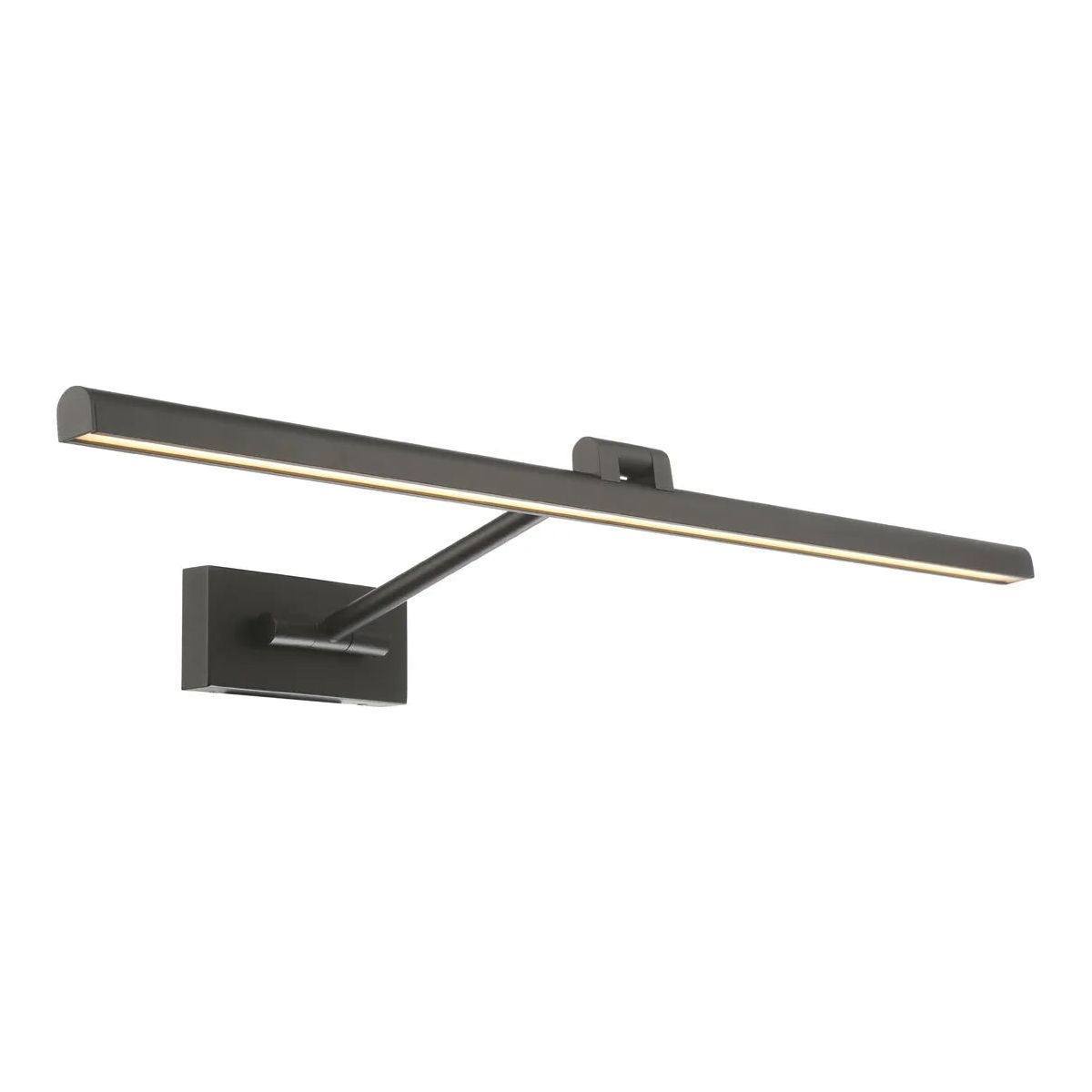 WAC Lighting - Reed LED Swing Arm Wall Lamp - PL-11033-BK | Montreal Lighting & Hardware