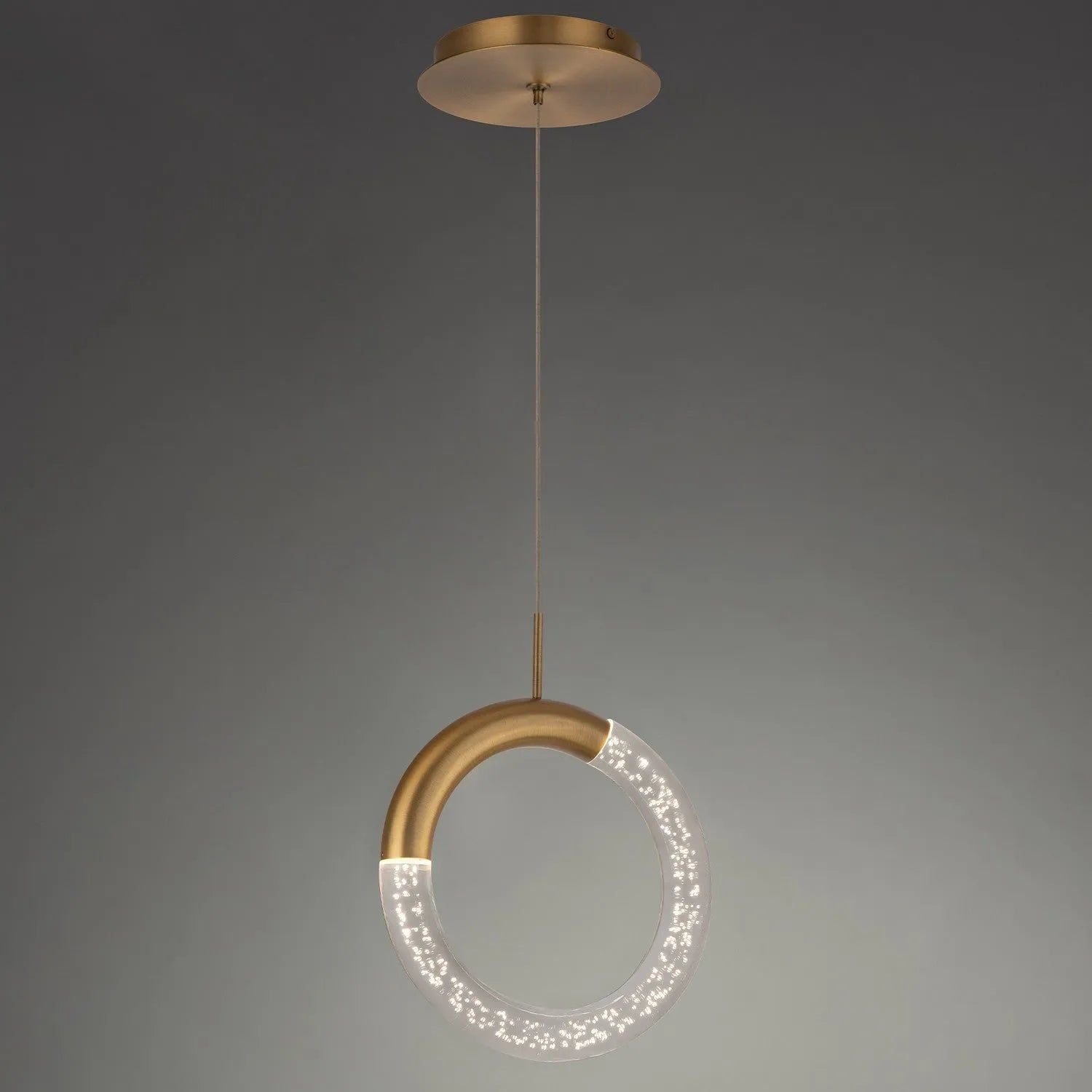 WAC Lighting - Ringlet LED Pendant - PD-27308-AB | Montreal Lighting & Hardware