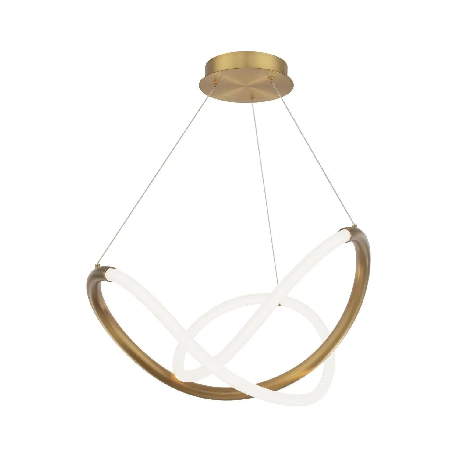 WAC Lighting - Solo LED Pendant - PD-19324-AB | Montreal Lighting & Hardware