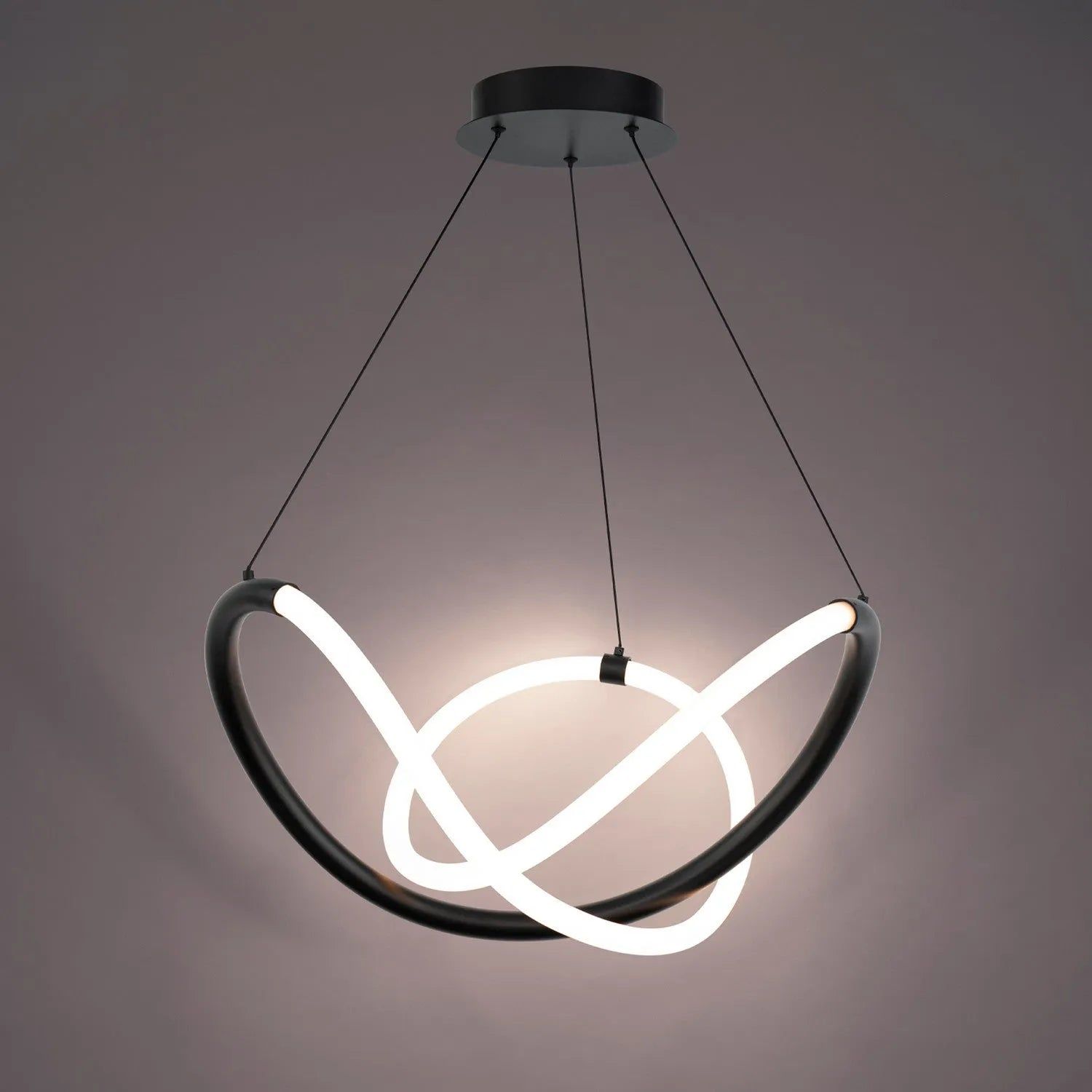 WAC Lighting - Solo LED Pendant - PD-19324-BK | Montreal Lighting & Hardware