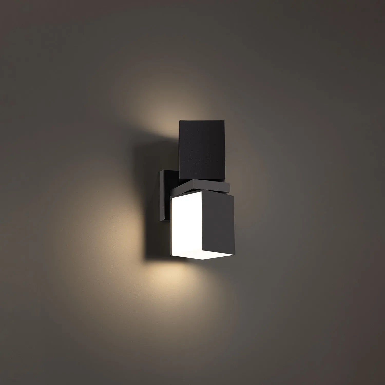 WAC Lighting - Vaiation LED Outdoor Wall Sconce - WS-W15312-30-BK | Montreal Lighting & Hardware