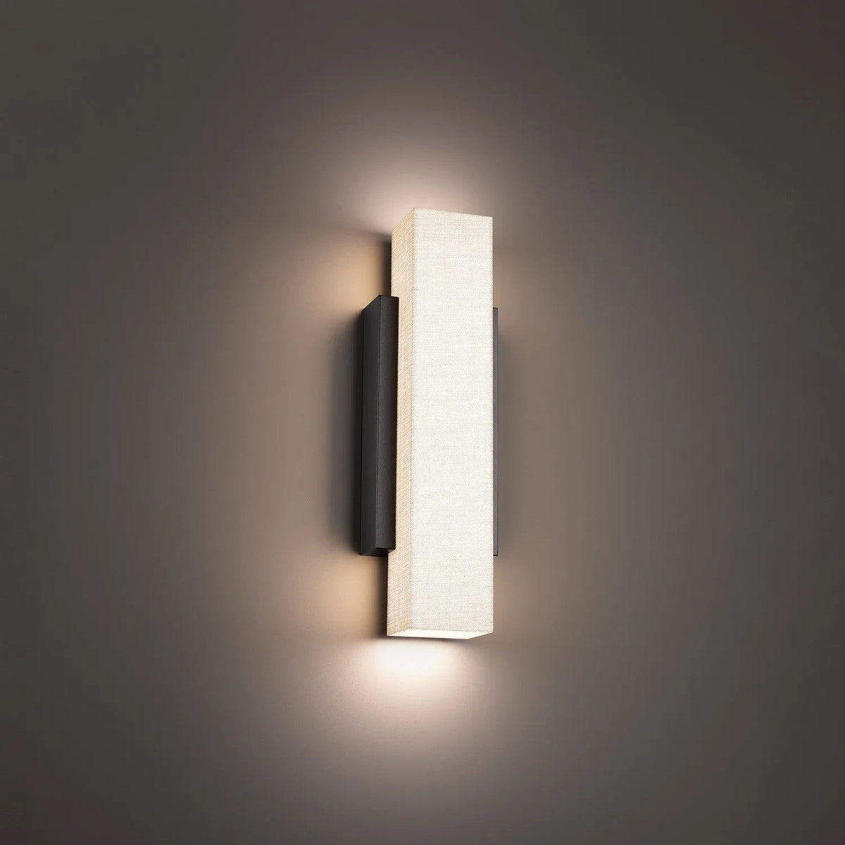 WAC Lighting - Volga LED Wall Sconce - WS-55318-27-BK | Montreal Lighting & Hardware