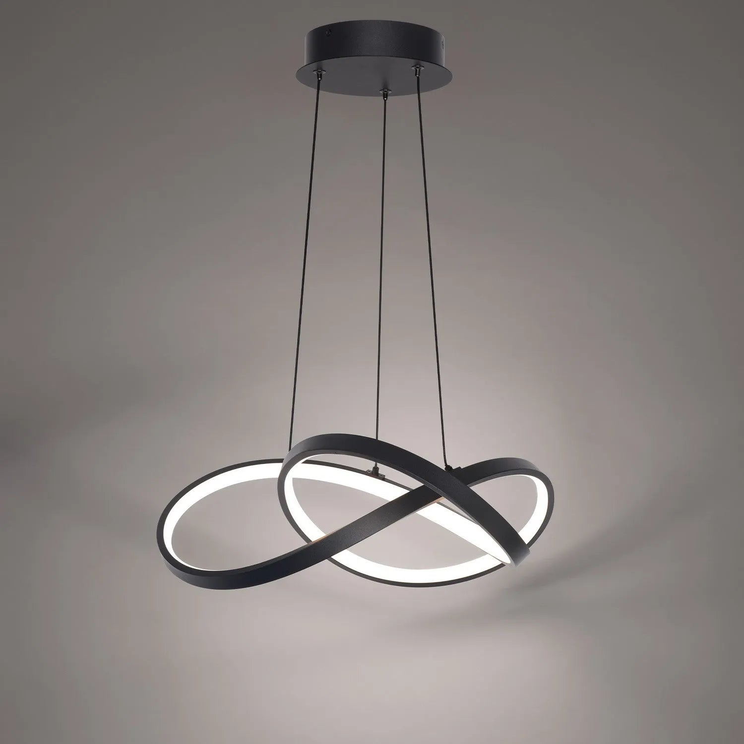 WAC Lighting - Vornado LED Chandelier - PD-87720-BK | Montreal Lighting & Hardware