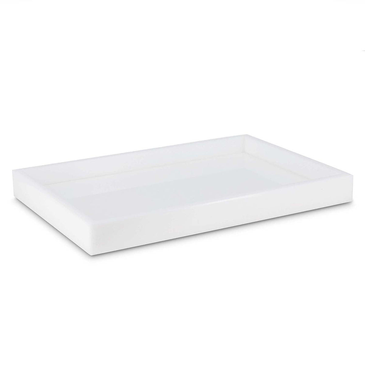 Mike + Ally - Ice White Large Vanity tray - 31617 - White - 