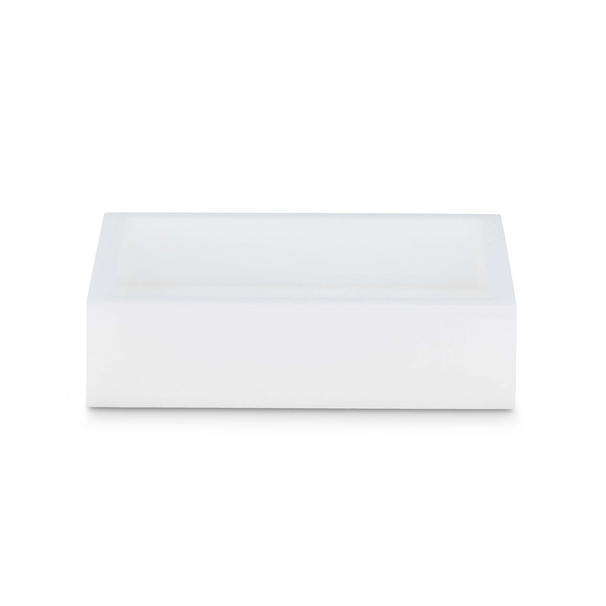 Mike + Ally - Ice White Soap Dish - 31631 - White - 