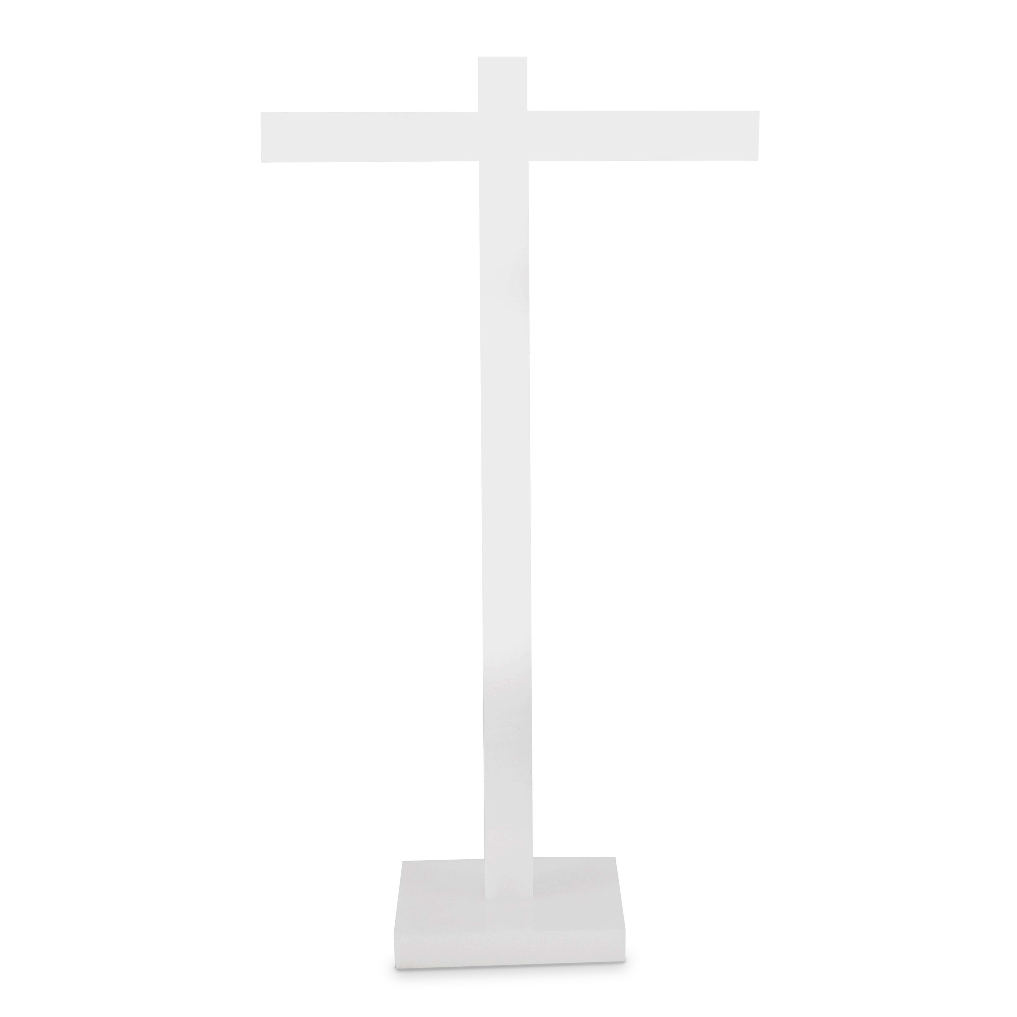 Mike + Ally - Ice White Hand Towel Stand - 31642 - White - 