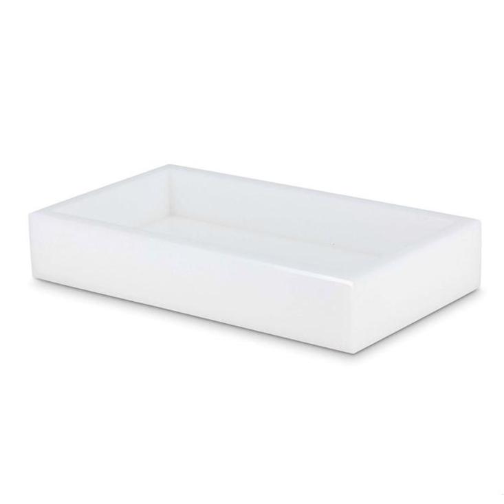 Mike + Ally - Ice White Vanity tray - 31635 - White - 