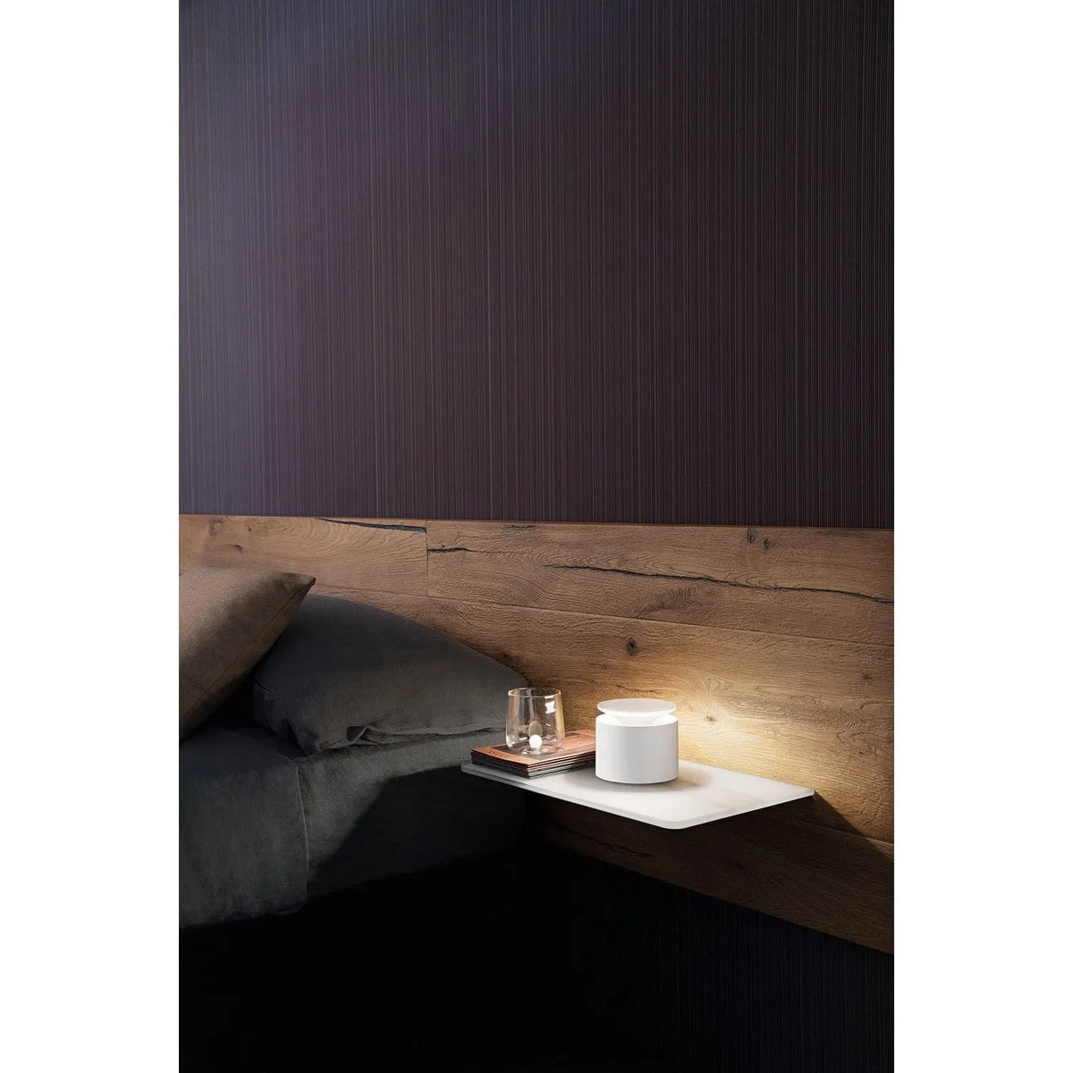 Zafferano America - Pushup LED Table Lamp - LD01050B3 | Montreal Lighting & Hardware