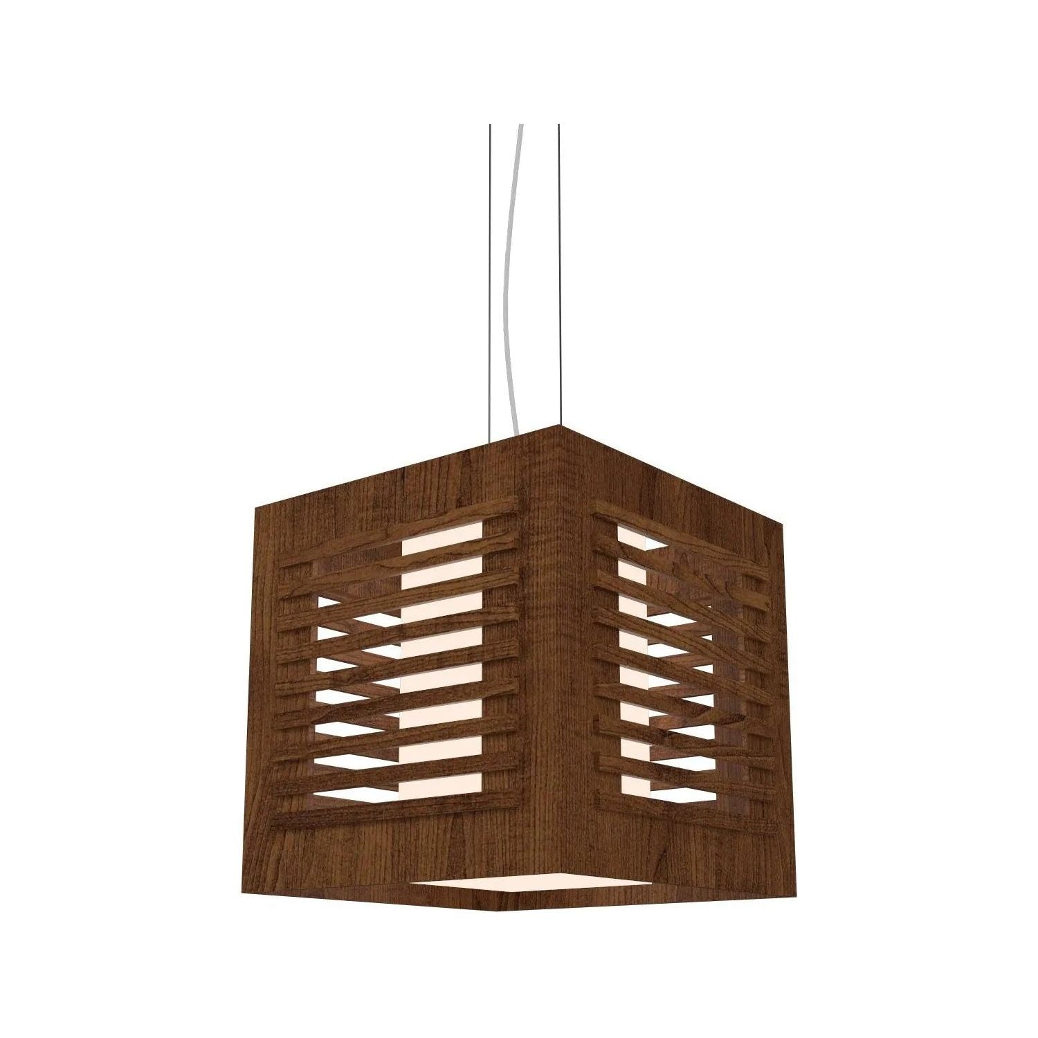 Accord Lighting - Slatted Accord Pendant 100 - 100.06 | Montreal Lighting & Hardware