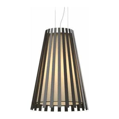 Accord Lighting - Slatted Accord Pendant 1021 - 1021.02 | Montreal Lighting & Hardware