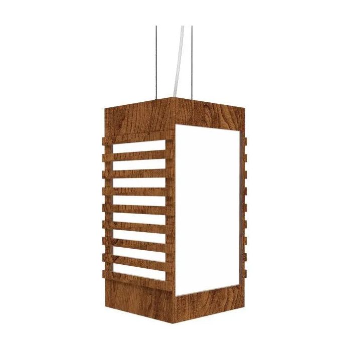 Accord Lighting - Slatted Accord Pendant 802 - 802.06 | Montreal Lighting & Hardware