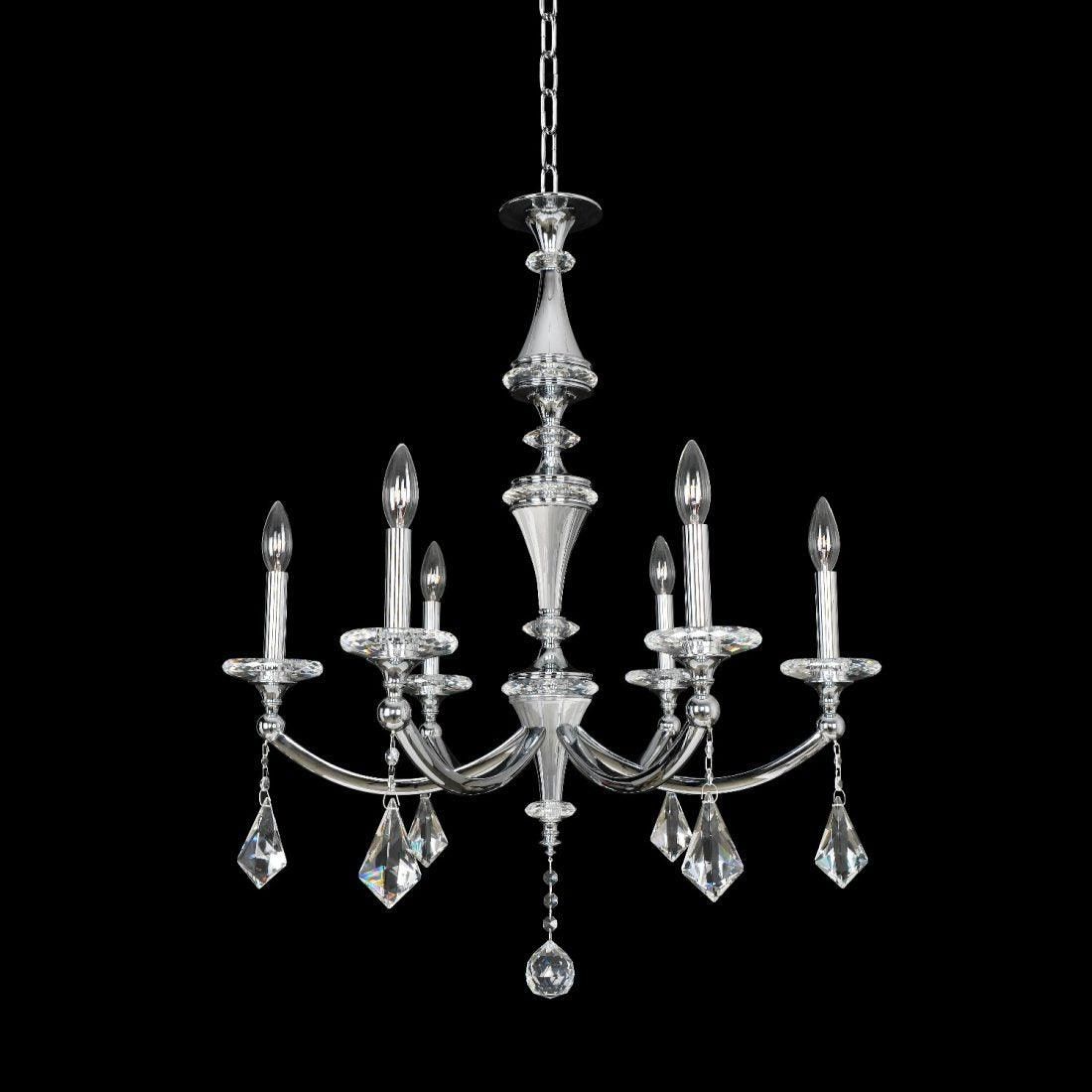 Allegri - Floridia 6 Light Chandelier - 012171-010-FR001 | Montreal Lighting & Hardware