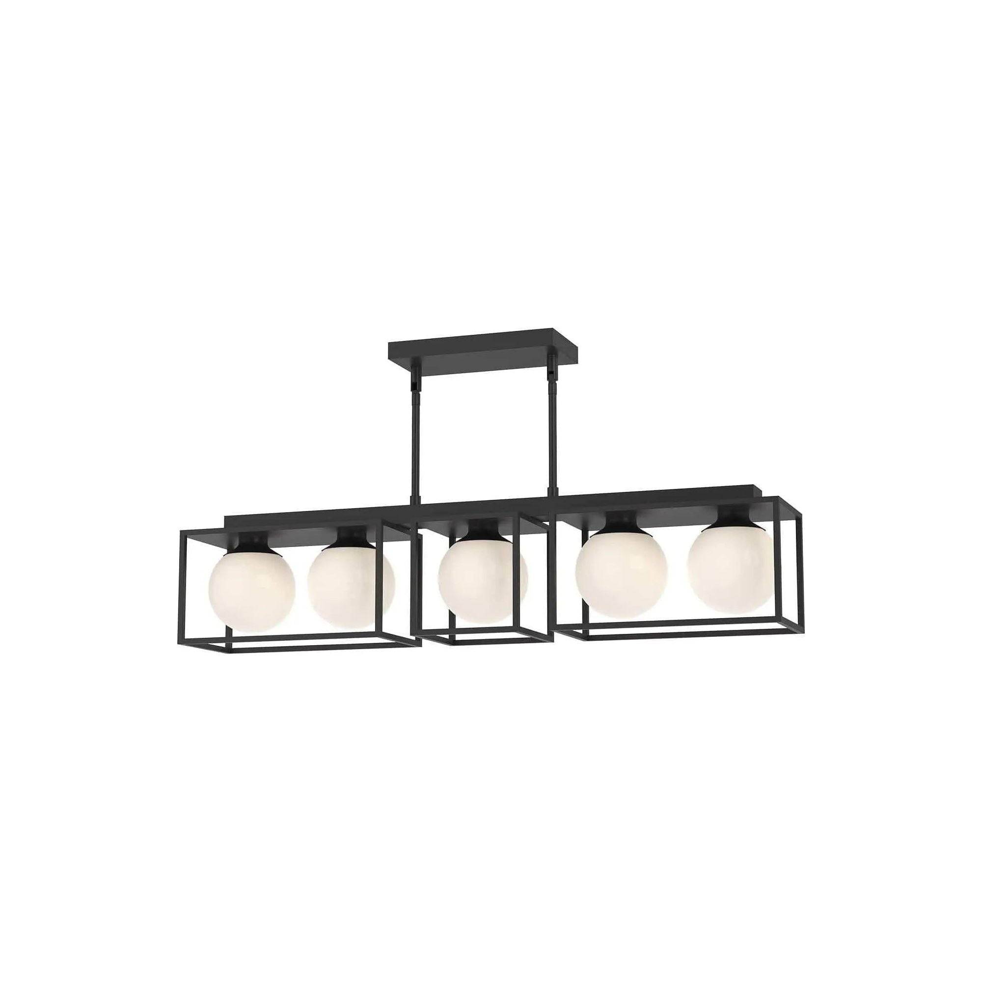 Alora Lighting - Amelia Linear Pendant - LP519535MBOP | Montreal Lighting & Hardware