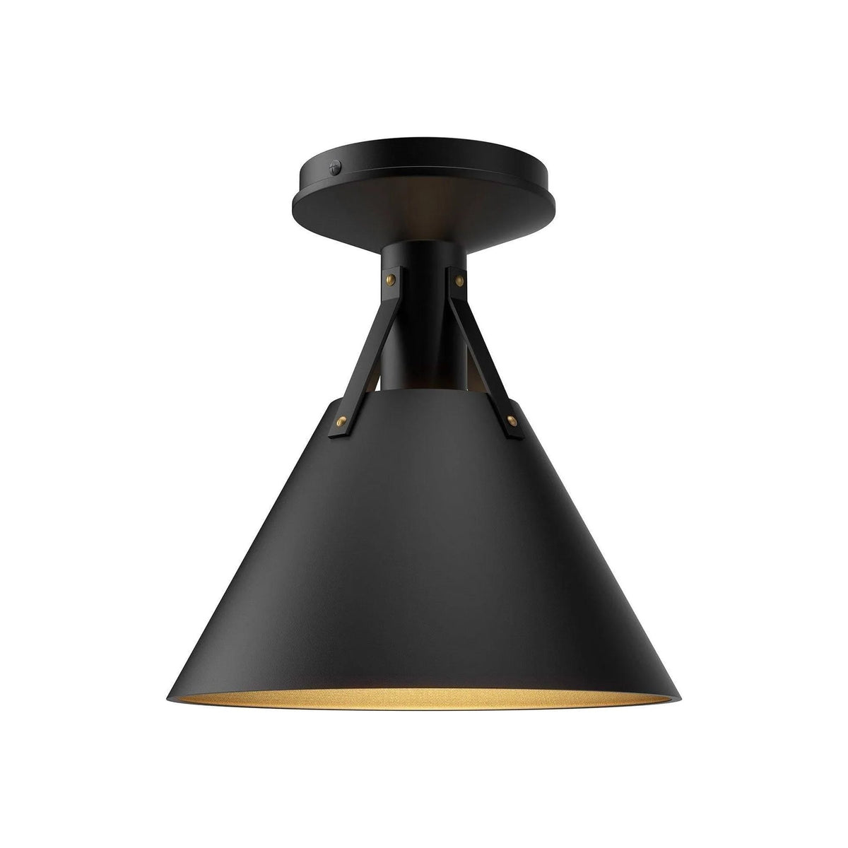 Alora Lighting - Archer Flush Mount - FM584811MB | Montreal Lighting & Hardware