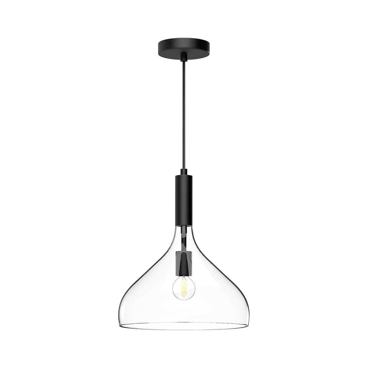 Alora Lighting - Belleview Pendant - PD532312AGCL | Montreal Lighting & Hardware