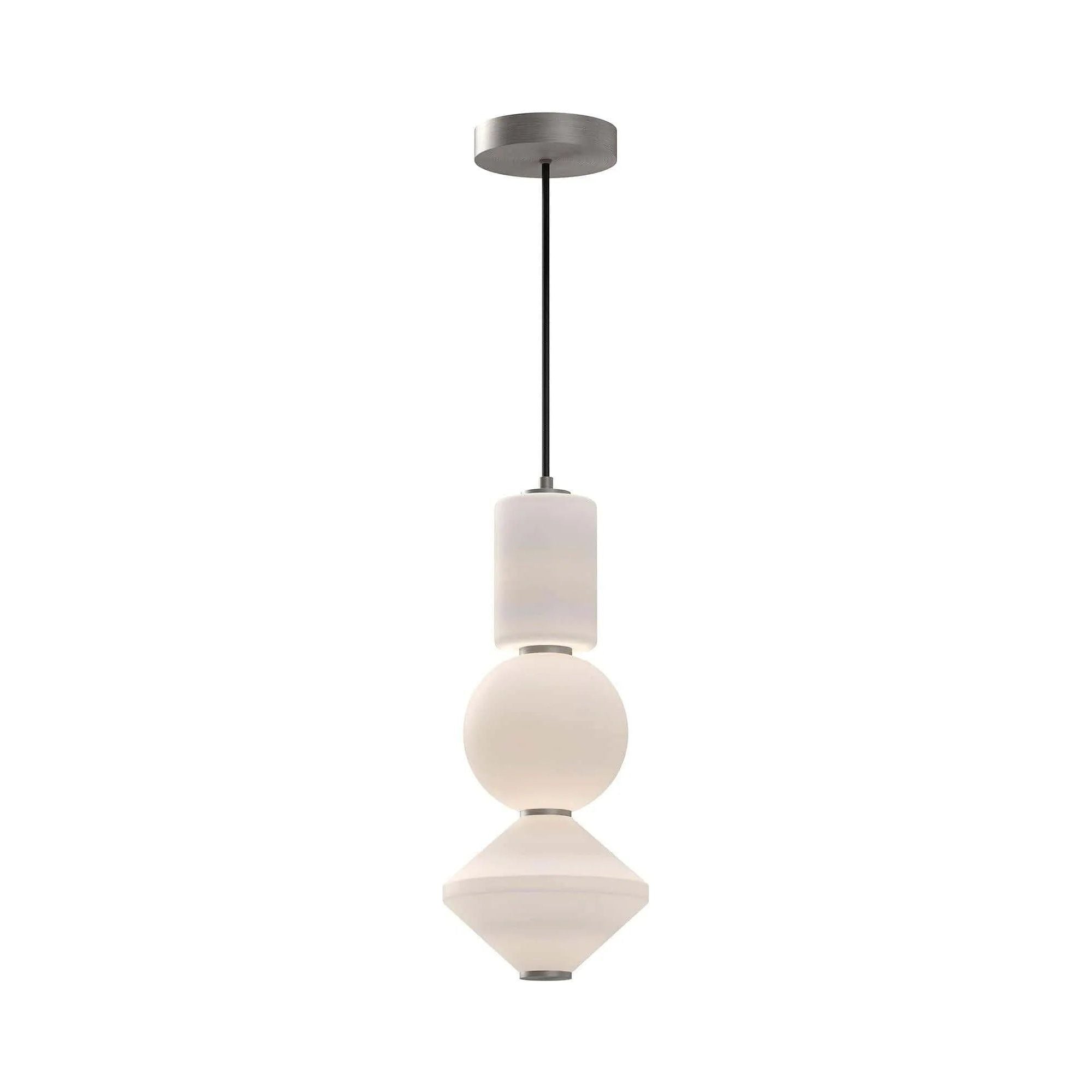 Alora Lighting - Bijou LED Geometric Pendant - PD530341BNOP | Montreal Lighting & Hardware