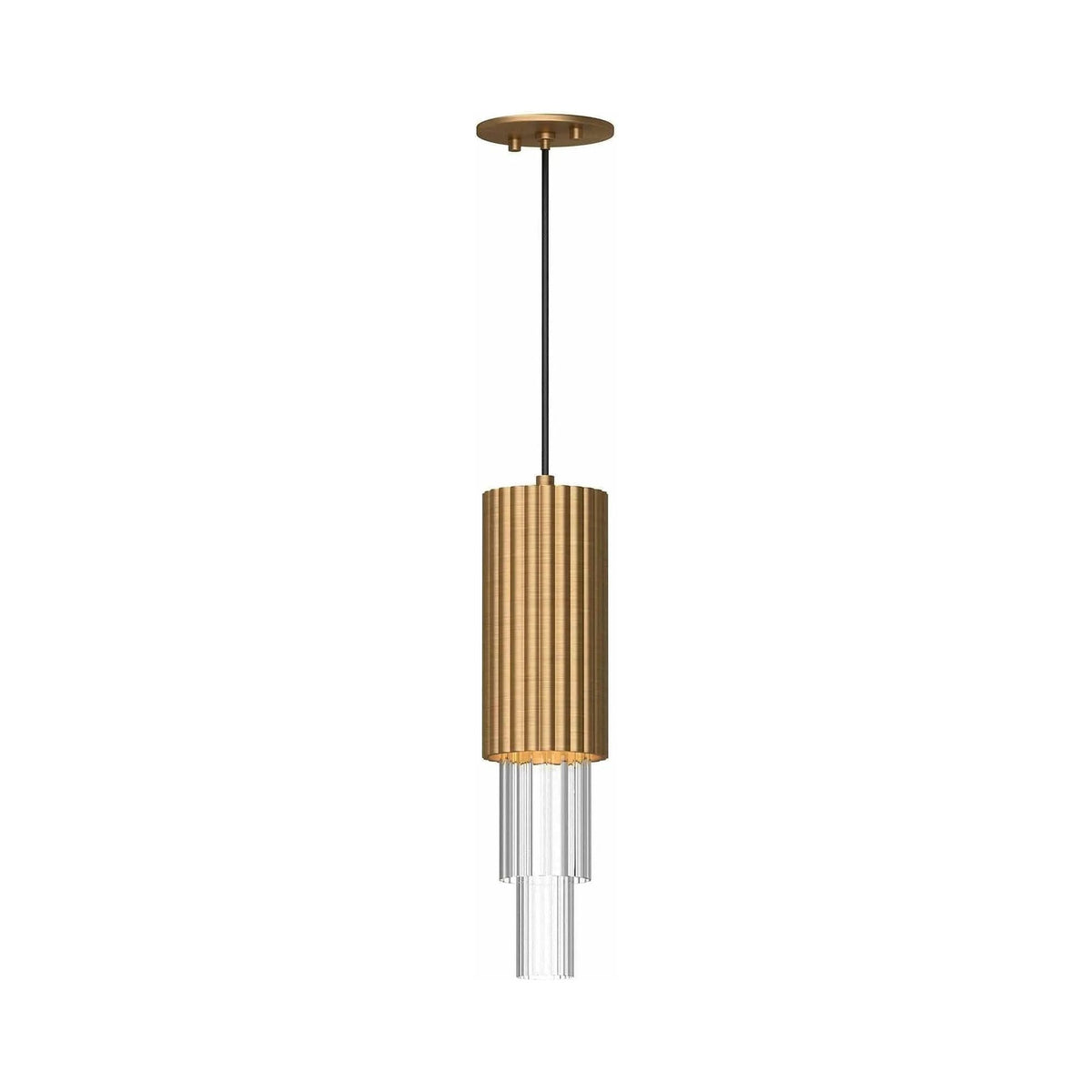 Alora Lighting - Bordeaux LED Pendant - PD502204AGCR | Montreal Lighting & Hardware