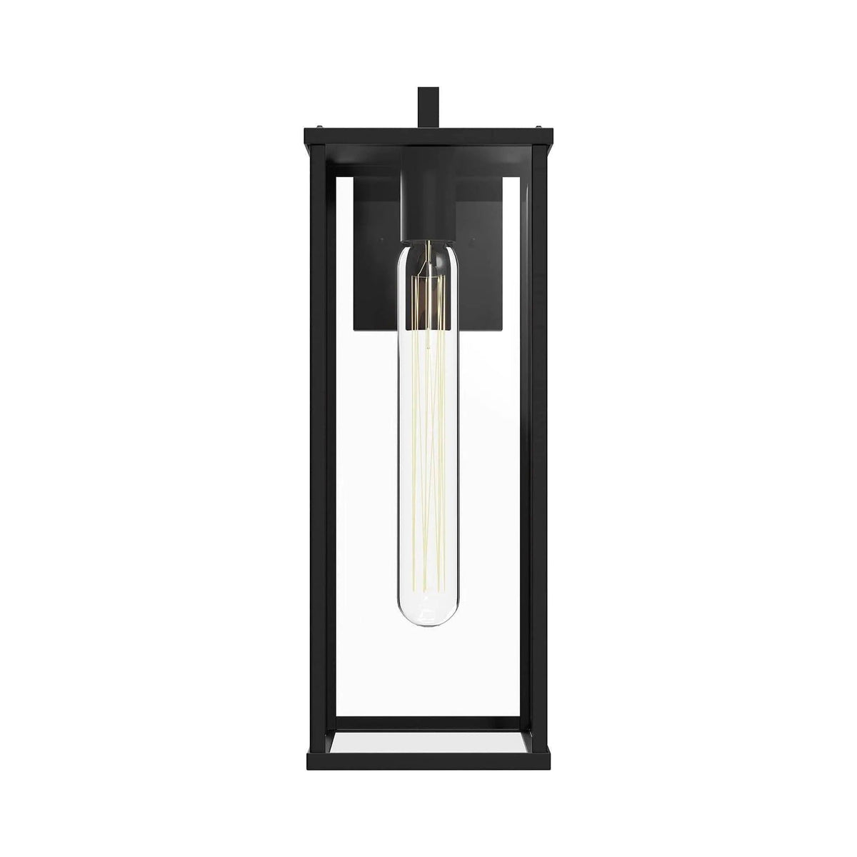 Alora Lighting - Brentwood Exterior Wall Mount - EW652707BKCL | Montreal Lighting & Hardware