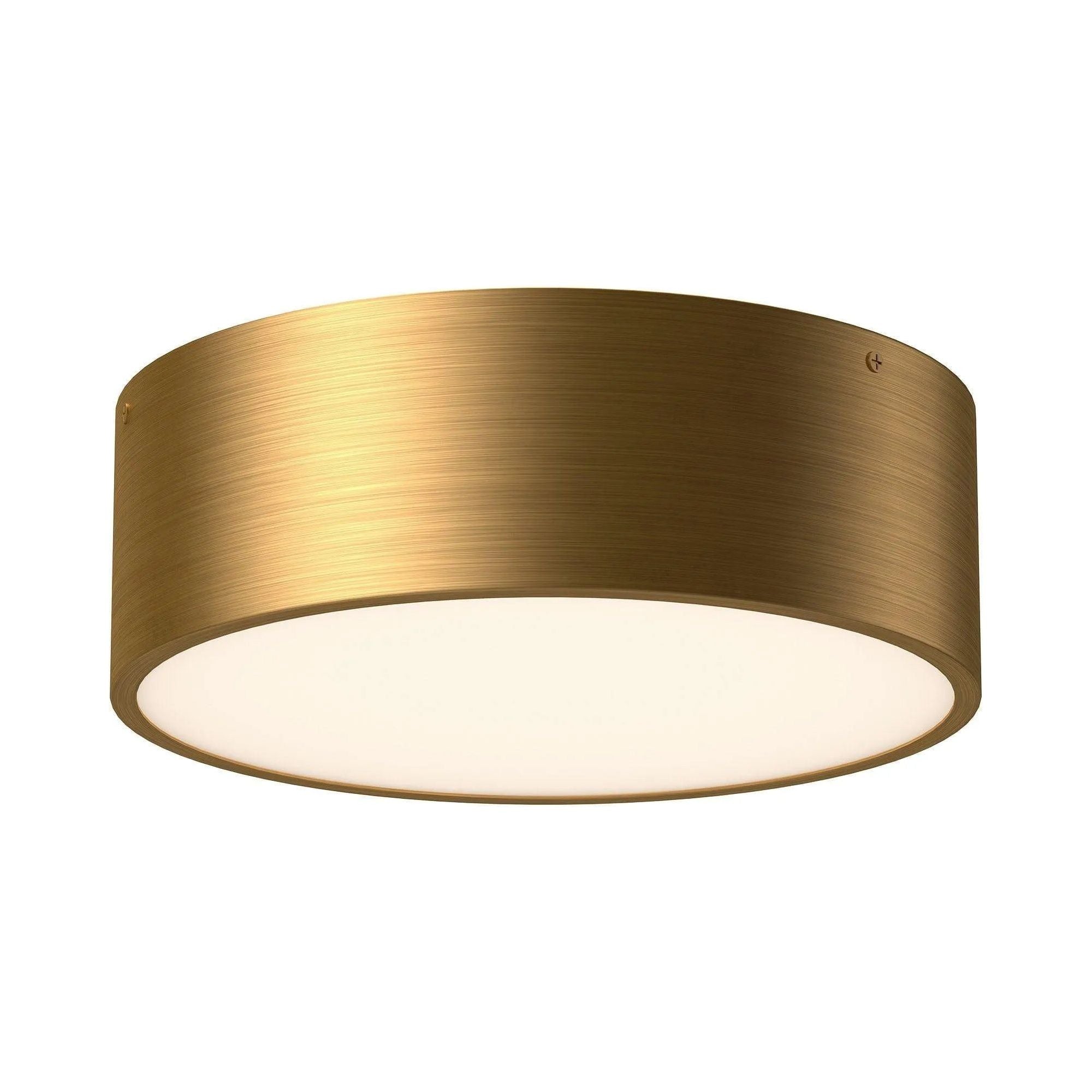 Alora Lighting - Brisbane Flush Mount - FM556012AG | Montreal Lighting & Hardware