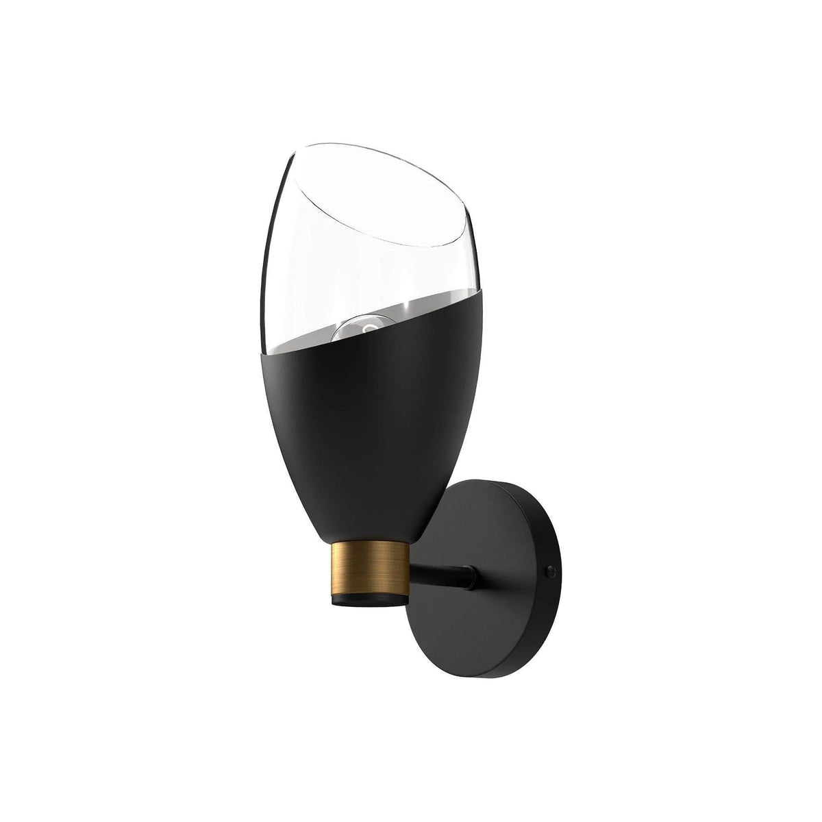 Alora Lighting - Capri Wall Sconce - WV587105MBCL | Montreal Lighting & Hardware