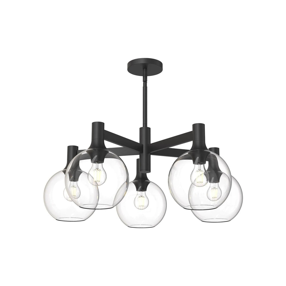 Alora Lighting - Castilla Chandelier - CH506129MBCL | Montreal Lighting & Hardware