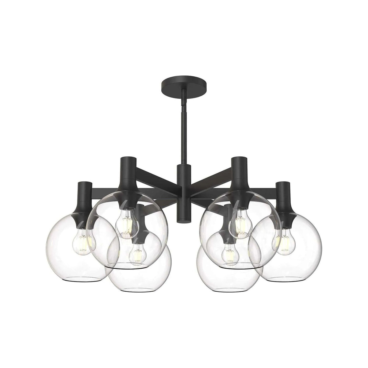 Alora Lighting - Castilla Chandelier - CH506230MBCL | Montreal Lighting & Hardware