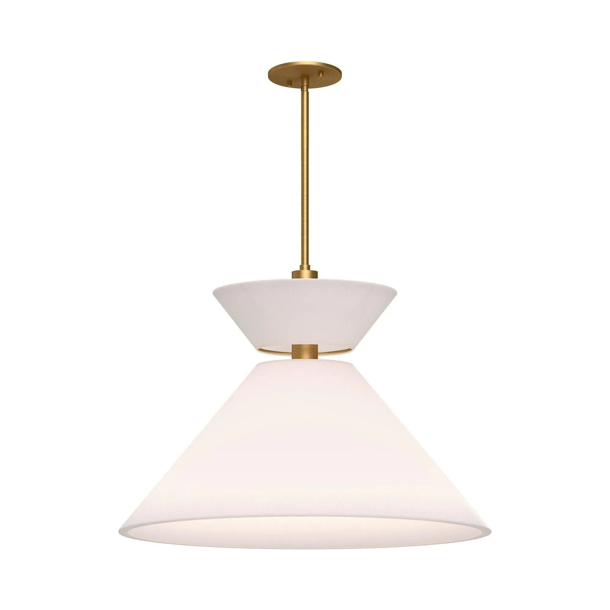 Alora Lighting - Chapelle Pendant - PD543022AGWL | Montreal Lighting & Hardware