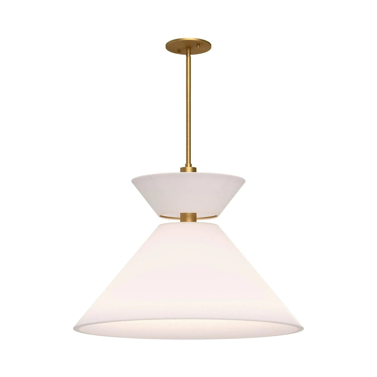 Alora Lighting - Chapelle Pendant - PD543022AGWL | Montreal Lighting & Hardware