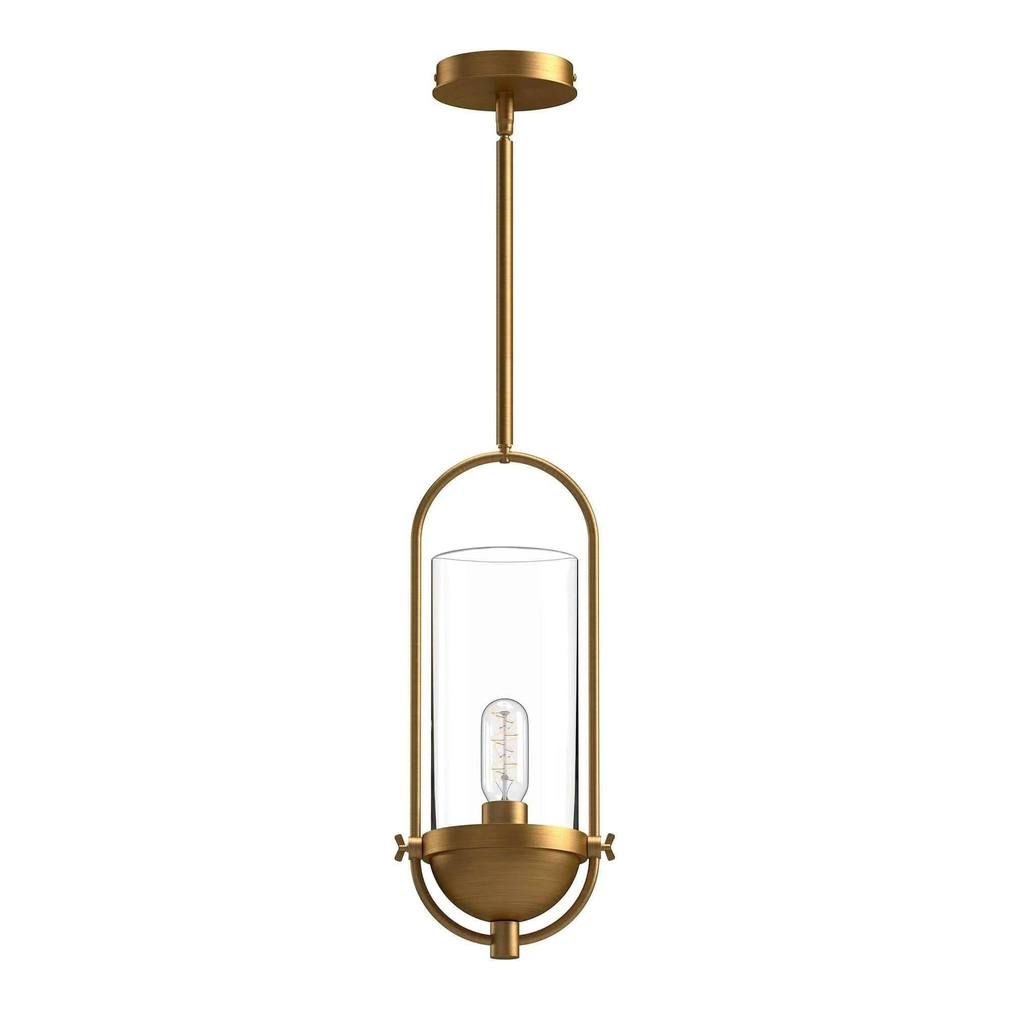 Alora Lighting - Cyrus Pendant - PD539018AGCL | Montreal Lighting & Hardware