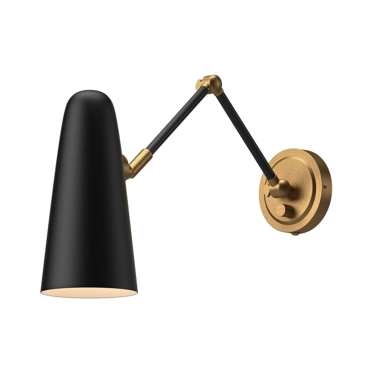 Alora Lighting - Daniel Wall-Swing Sconce - WV578925MBAG | Montreal Lighting & Hardware